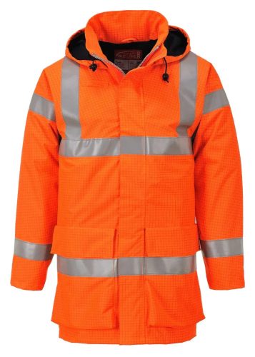 Portwest S778 - Bizflame Rain Hi-Vis antisztatikus és lángálló kabát