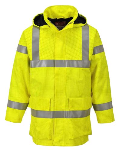 Portwest S778 - Bizflame Rain Hi-Vis antisztatikus és lángálló kabát