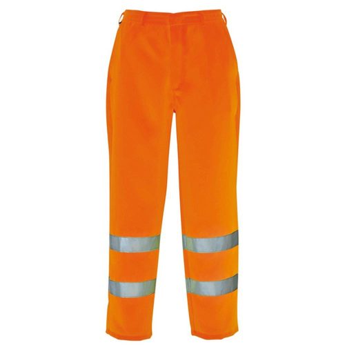 Portwest E041 Jól láthatósági munkásnadrág (narancs)