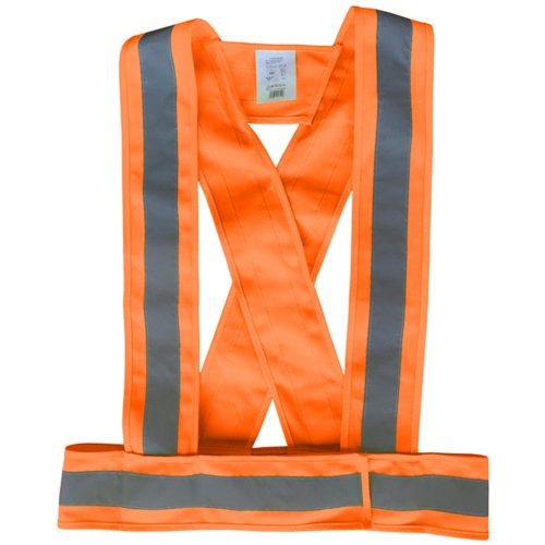 Jól láthatósági vállpánt, fluo narancs