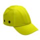 Baseball sapka beütődés elleni védelemmel HV fluo sárga