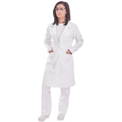 Coverguard Aspro 45800 fehér pamut köpeny