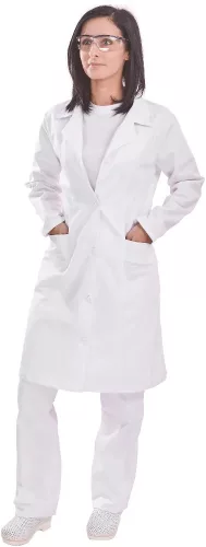 Coverguard Aspro 45800 fehér pamut köpeny