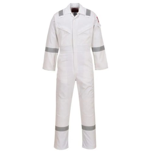 Portwest lángálló, antisztatikus overall (fehér)
