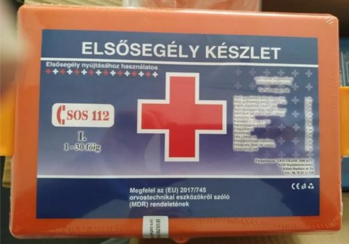 Munkahelyi mentőláda falra (I. kat., 30 fő)