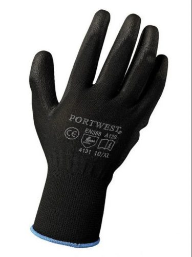 Portwest A120 nylon PU tenyérmártott kesztyű