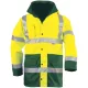 Coverguard 4/1 Fluo PE kabát (sárga/zöld)