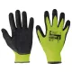 Palawan nylon latex mártott kesztyű (fluo sárga/fekete)