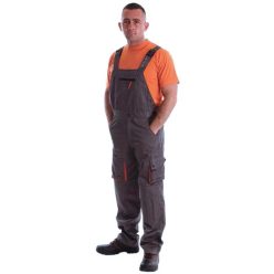 Rock mellesnadrág (szürke/narancs)