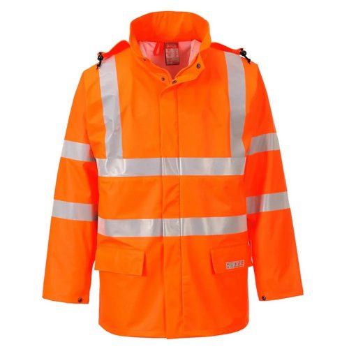 Portwest FR41 - Sealtex Flame Hi-Vis lángálló esőkabát