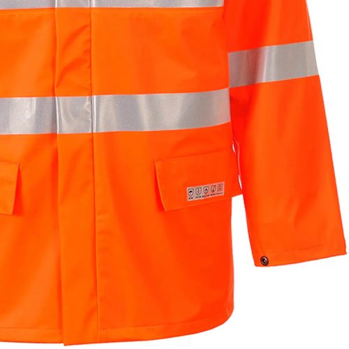 Portwest FR41 - Sealtex Flame Hi-Vis lángálló esőkabát