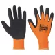 Palawan nylon latex mártott kesztyű (fluo narancs/fekete)