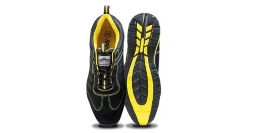 Portwest FW34 Steelite Lusum munkavédelmi cipő S1P (fekete/sárga)