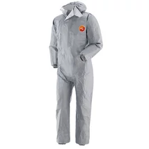 Coverguard Dupont Tychem F vegyszerálló védőoverall (szürke)