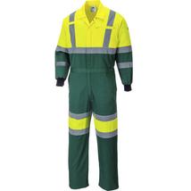 Portwest Tundra Hi-Vis overall (sárga/zöld)