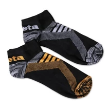 Beta 7431P sneaker zokni (fekete-narancs)