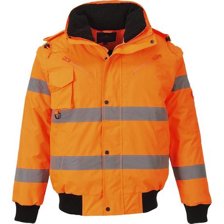 Portwest Hi-Vis 3 az 1-ben bomber dzseki (narancs)