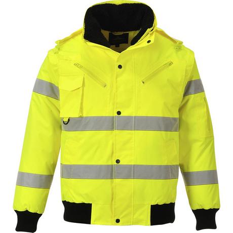 Portwest Hi-Vis 3 az 1-ben bomber dzseki (sárga)