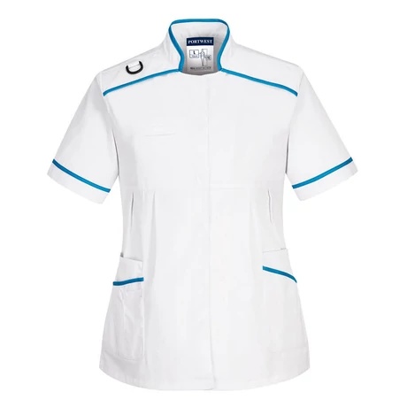 Portwest Medical Maternity tunika (fehér-kék)