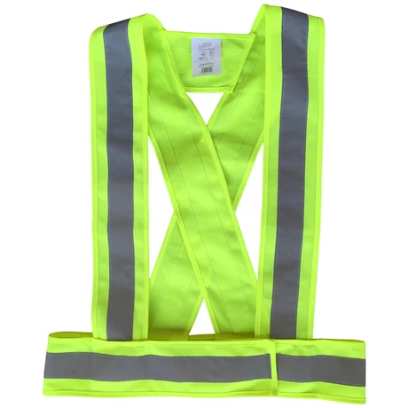 Jól láthatósági vállpánt, fluo sárga