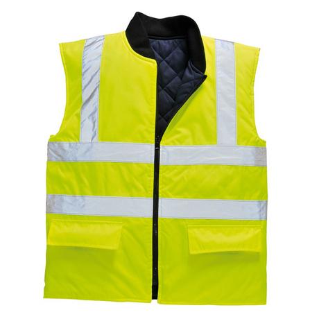 Portwest kifordítható jól láthatósági mellény (sárga)