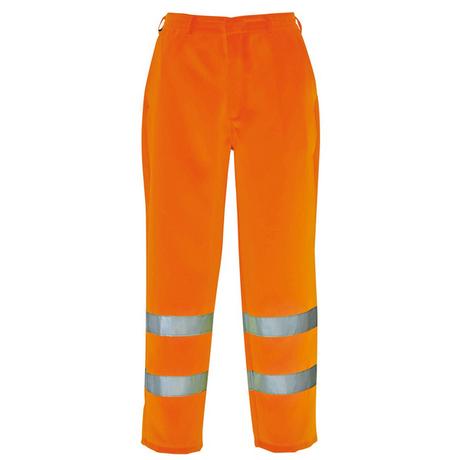 Portwest E041 Jól láthatósági munkásnadrág (narancs)