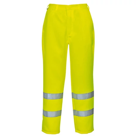 Portwest E041 Jól láthatósági munkásnadrág (sárga)