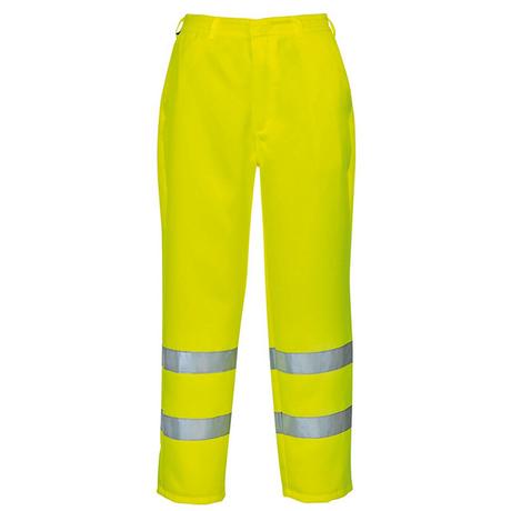 Portwest E041 Jól láthatósági munkásnadrág (sárga)