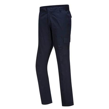 Stretch Slim combat munkavádelmi nadrág (tengerészkék)