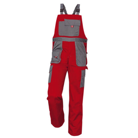 CRV Max Evolution kantáros nadrág (piros/szürke)