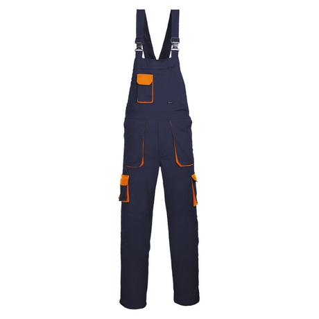 Portwest TX12 Texo Kontraszt mellesnadrág (tengerészkék/narancs)