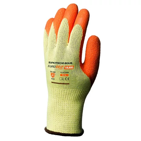 EuroGrip latex szerelőkesztyű (sárga)