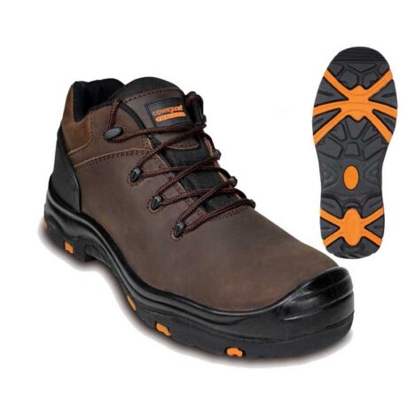 Coverguard Topaz S3 SRC HRO munkavédelmi cipő (barna)