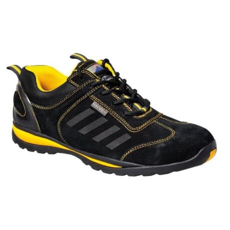 Portwest FW34 Steelite Lusum munkavédelmi cipő S1P (fekete/sárga)