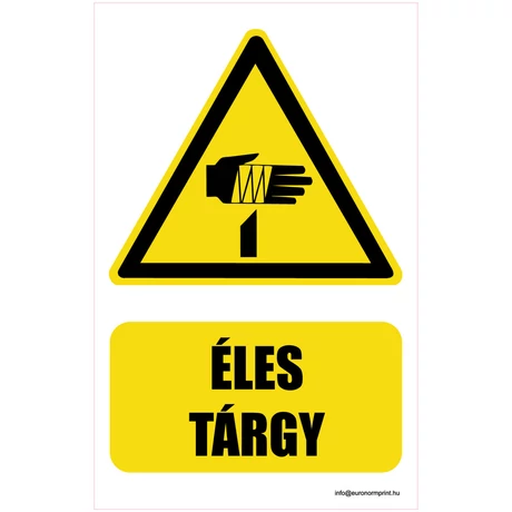 Vigyázz! Éles tárgy