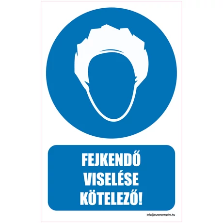 Fejkendő viselése kötelező!