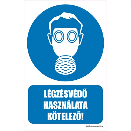 Légzésvédő használata kötelező