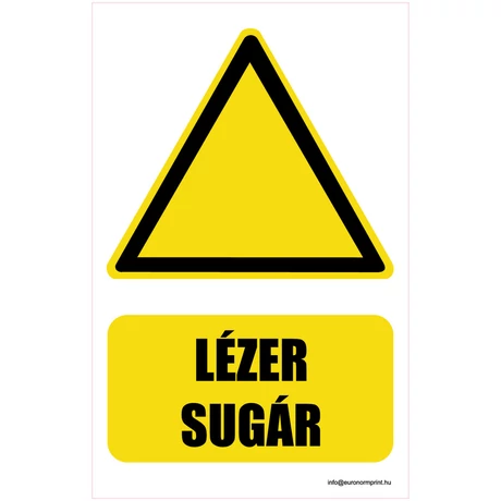 Lézersugár!
