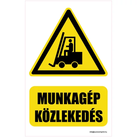 Munkagép közlekedés