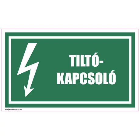 Tiltókapcsoló