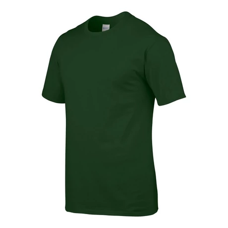 Gildan Premium Cotton póló (sötétzöld)