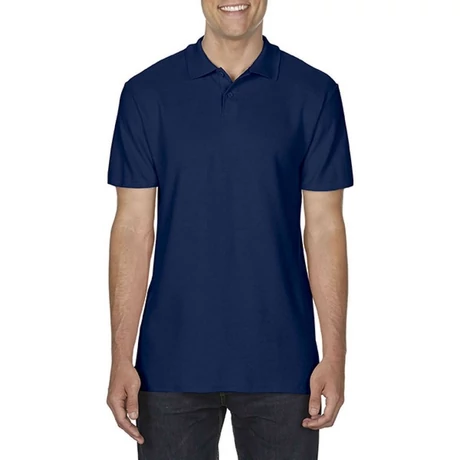 Gildan Softstyle galléros póló (navy)