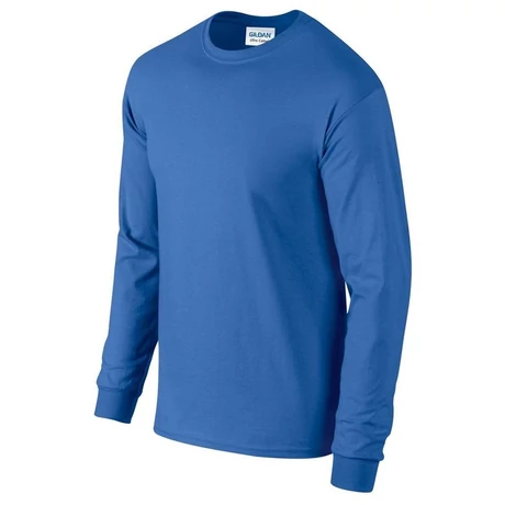 Gildan Ultra Cotton hosszú újjú póló (királykék)
