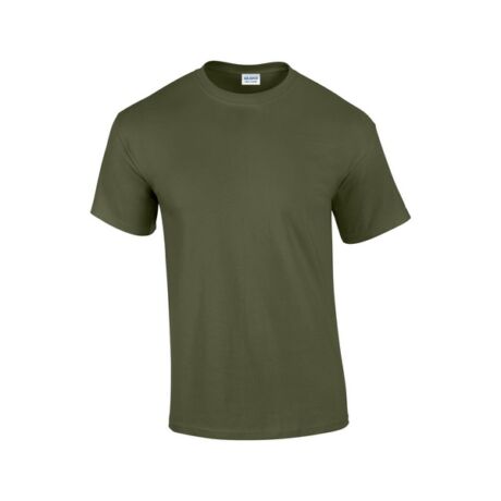 Gildan Ultra Cotton póló (katonai zöld)